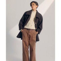 Nukimberly coat Nmph, black coffee