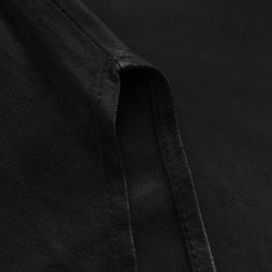 Tieldedep long leather shirt Depeche, black