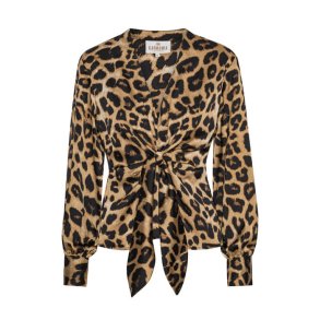 Blair blouse Karmamia, hammered leopard