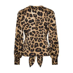Blair blouse Karmamia, hammered leopard