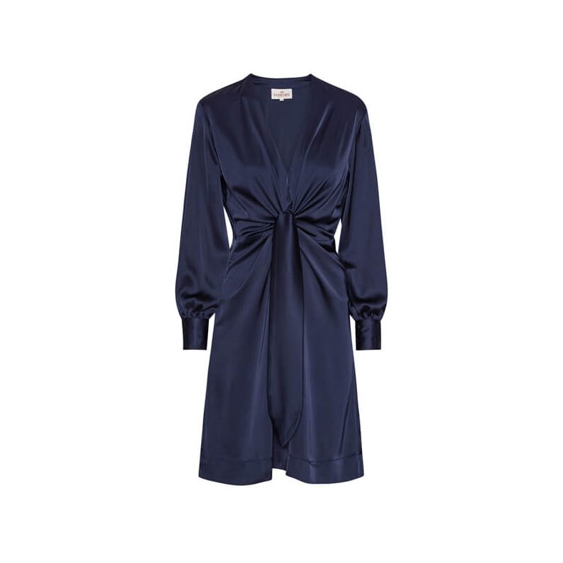 Blair dress Karmamia, semi rich ink blue