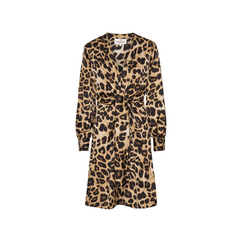 Blair dress Karmamia, hammered leopard