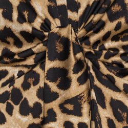 Blair dress Karmamia, hammered leopard