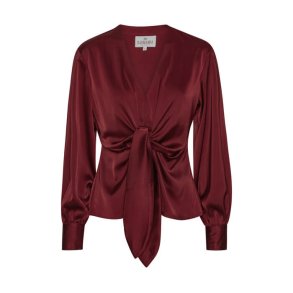 Blair blouse Karmamia, semi rich merlot