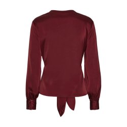 Blair blouse Karmamia, semi rich merlot