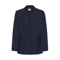 Fava long blazer ICHI, dark navy