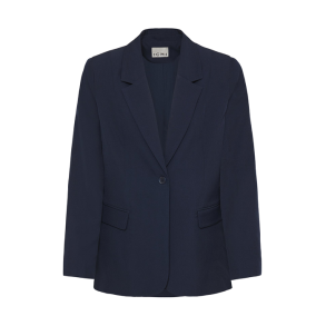 Fava long blazer ICHI, dark navy