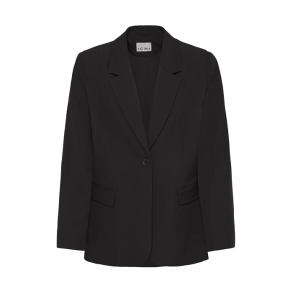 Fava long blazer ICHI, black