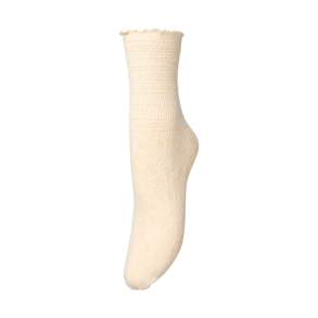 Bloom Lace Sock Beck S�ndergaard, birch white