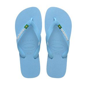 Brasil logo Havaianas, blue lavender/white