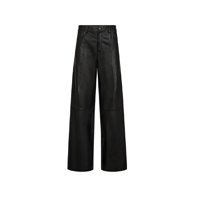 BoaDEP HW pants wide leg Depeche, black