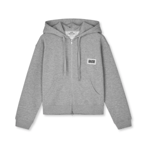 Standard bobo hood sweatshirt Mads N�rgaard, grey melange