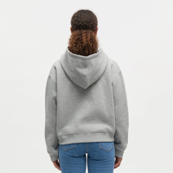 Standard bobo hood sweatshirt Mads N�rgaard, grey melange