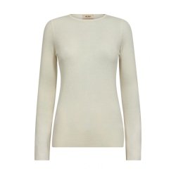 Bouch o-neck knit Mos Mosh, ecru