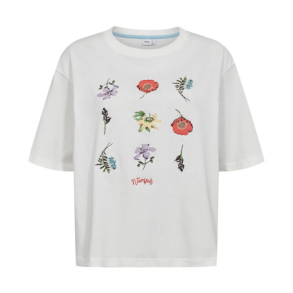 Nubelisa boxy t-shirt N�mph, cloud dancer