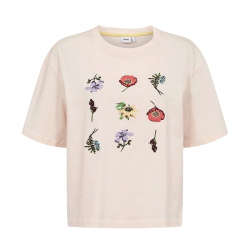 Nubelisa boxy t-shirt N�mph, mangano calcite