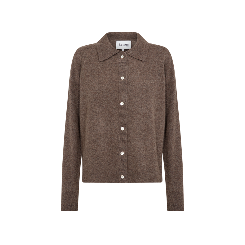 Eloise 12 pullover Levet Room, coffee melang