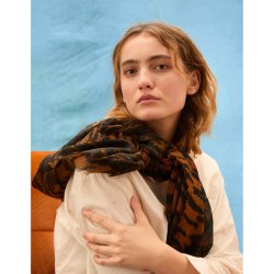 Tigerea woo scarf Beck Sndergaard, brown sugar