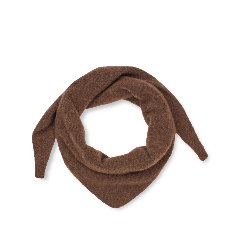Liv scarf Sibin Linnebjerg, brown