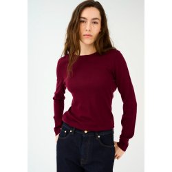 Essex O-neck knit IVY, Burgundy