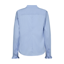 Hassie pleat shirt Mos Mosh, brunnera blue