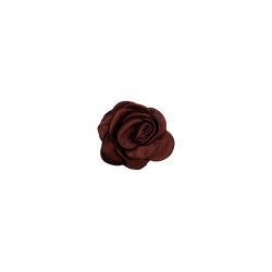 Cait small flower hair claw Black Colour, brown