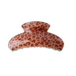 Kaz hair claw Black Colour, camel leo