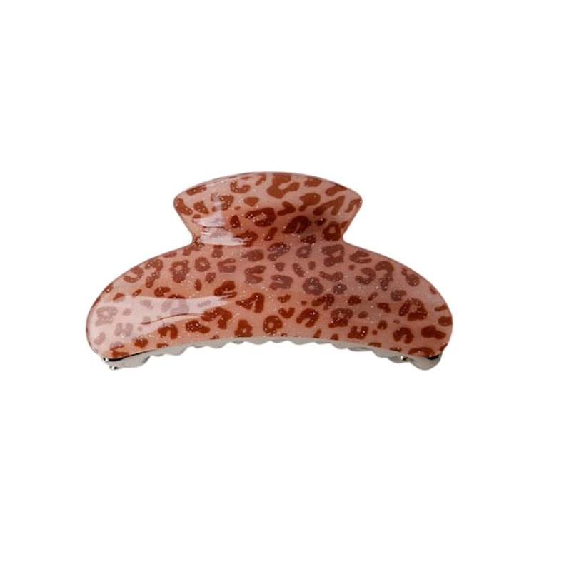 Kaz hair claw Black Colour, camel leo