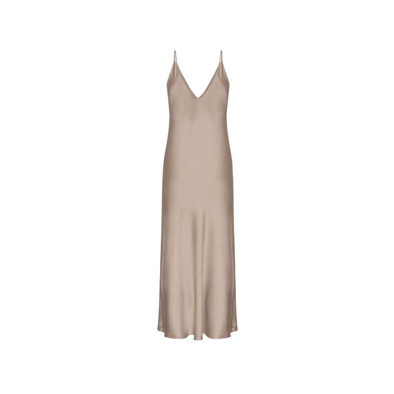 Camisole dress Karmamia, semi rich tan