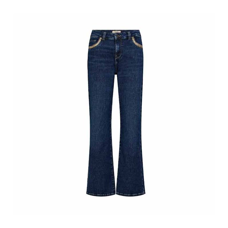 Cecilia perla jeans Mos Mosh, dark blue