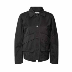 Charmaine cotton fusion jacket Rabens Saloner, pirate black