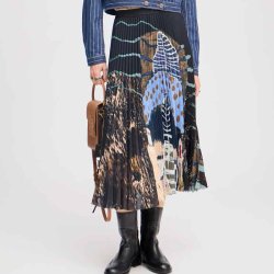 Charming skirt Munthe, black print