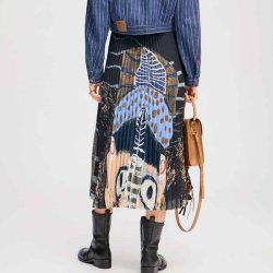 Charming skirt Munthe, black print