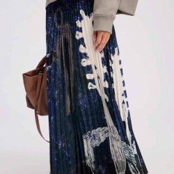 Charming skirt Munthe, black print