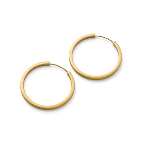 Pernille Corydon Circle line hoops, guld