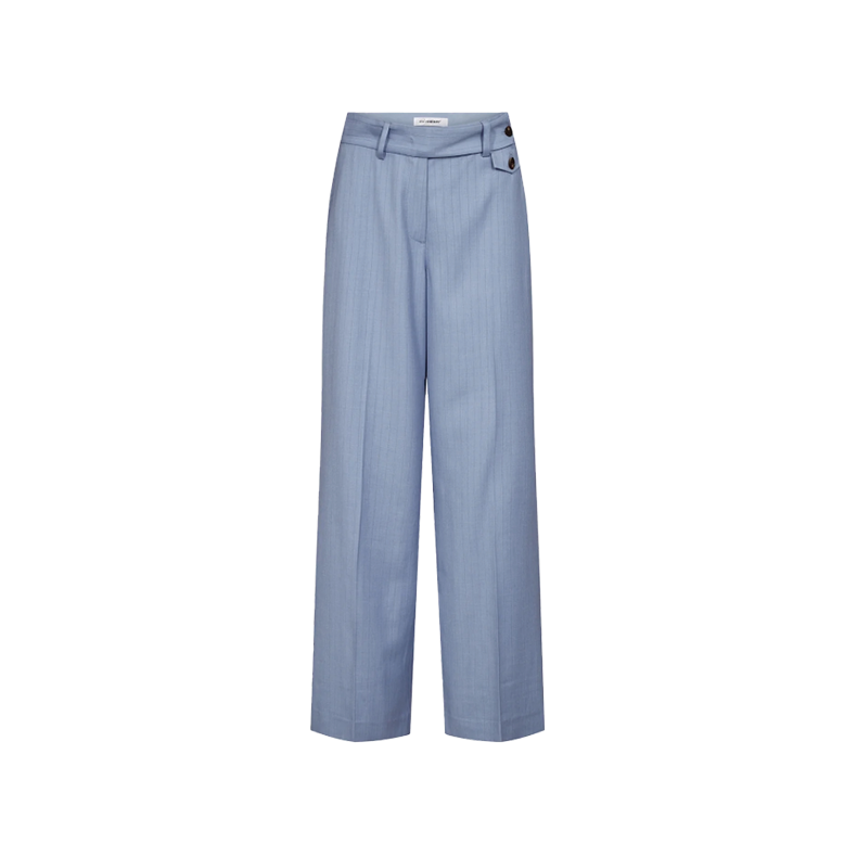 Kiana pin pleat pant Co'Couture, pale blue