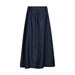 Anyacc denim pleat skirt Co'Couture, dark denim