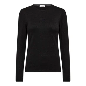 Manny lurex l/s tee Co'Couture, black