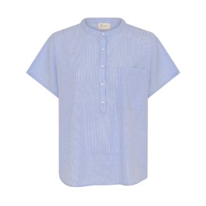 Colombo ss top Frau, baby lavender stripe