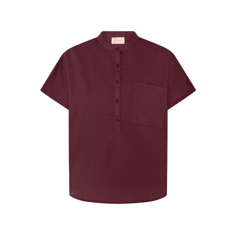 Colombo ss top Frau, red mahogany