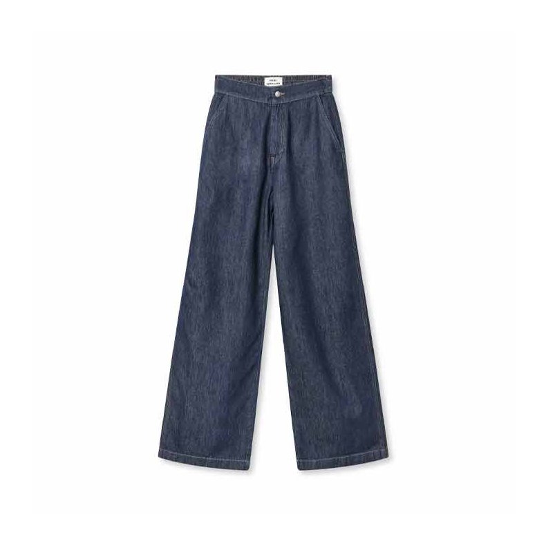 Cosy denim sotem pants Mads Nrgaard, dark indigo