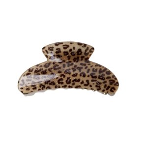 Kax hair claw Black Colour, creme leo