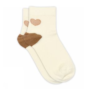 Minna short socks MP Denmark, cream