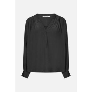 Meg sheer lace shirt Rabens Saloner, faded black