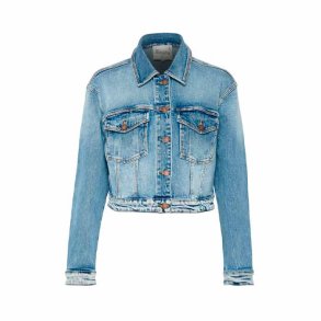 Dango short jacket My Essential Wardrobe, light blue retro
