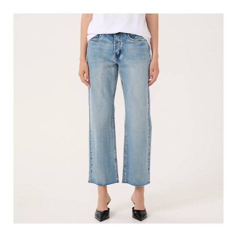 Dango high straight jeans My Essential Wardrobe, light blue