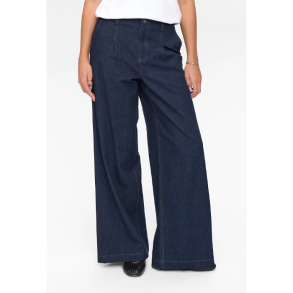 Nubelis denim long pants Nmph, dark blue denim