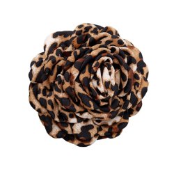 Villa mega flower hair claw Black Colour, dark leo