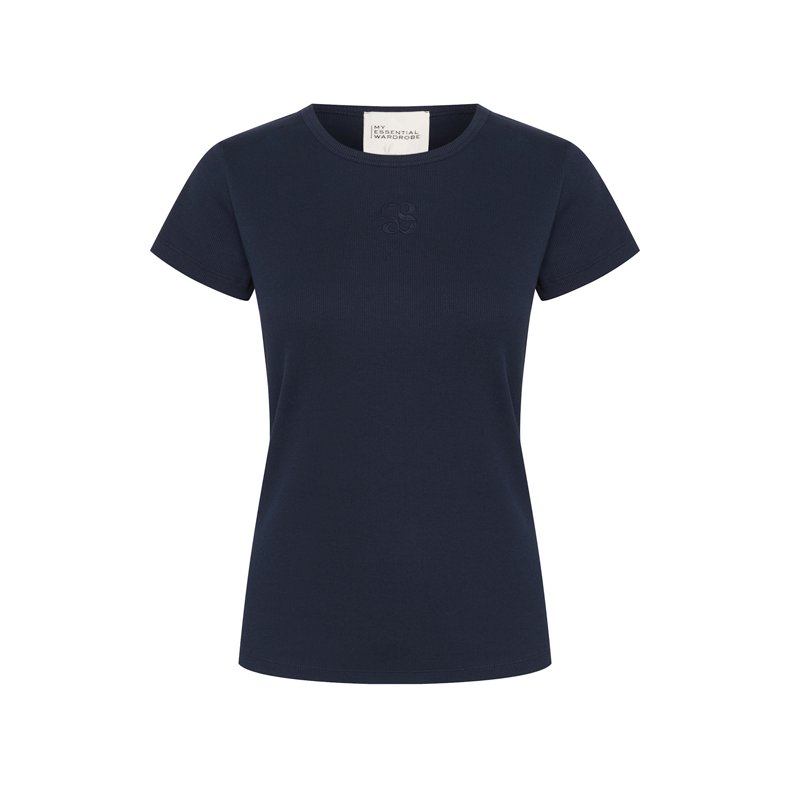 Mandy tee My Essential Wardrobe, dark sapphire black