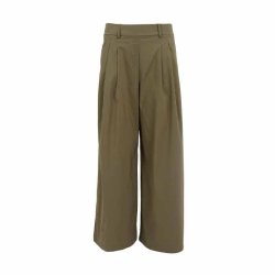 Davina wideleg pant Black Colour, army